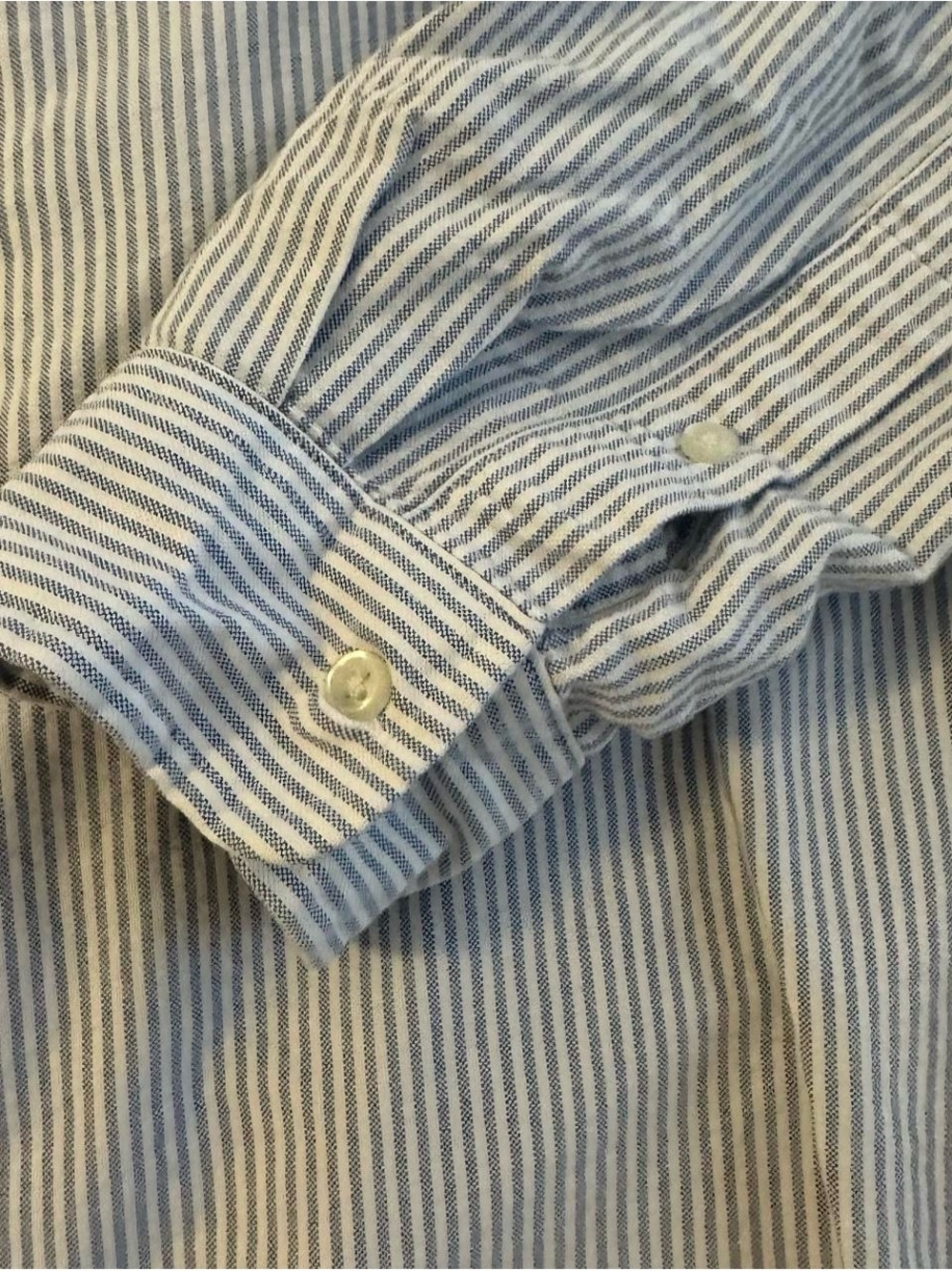 Blue Ralph Lauren Button Down - Picture 5 of 7